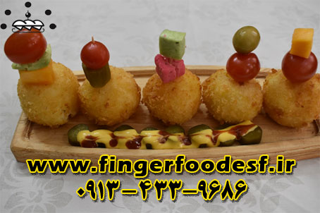 توپک سیب زمینی fingerfood